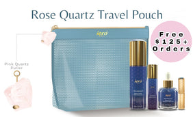 Gift with Purchase: Rose Quartz Travel Pouch